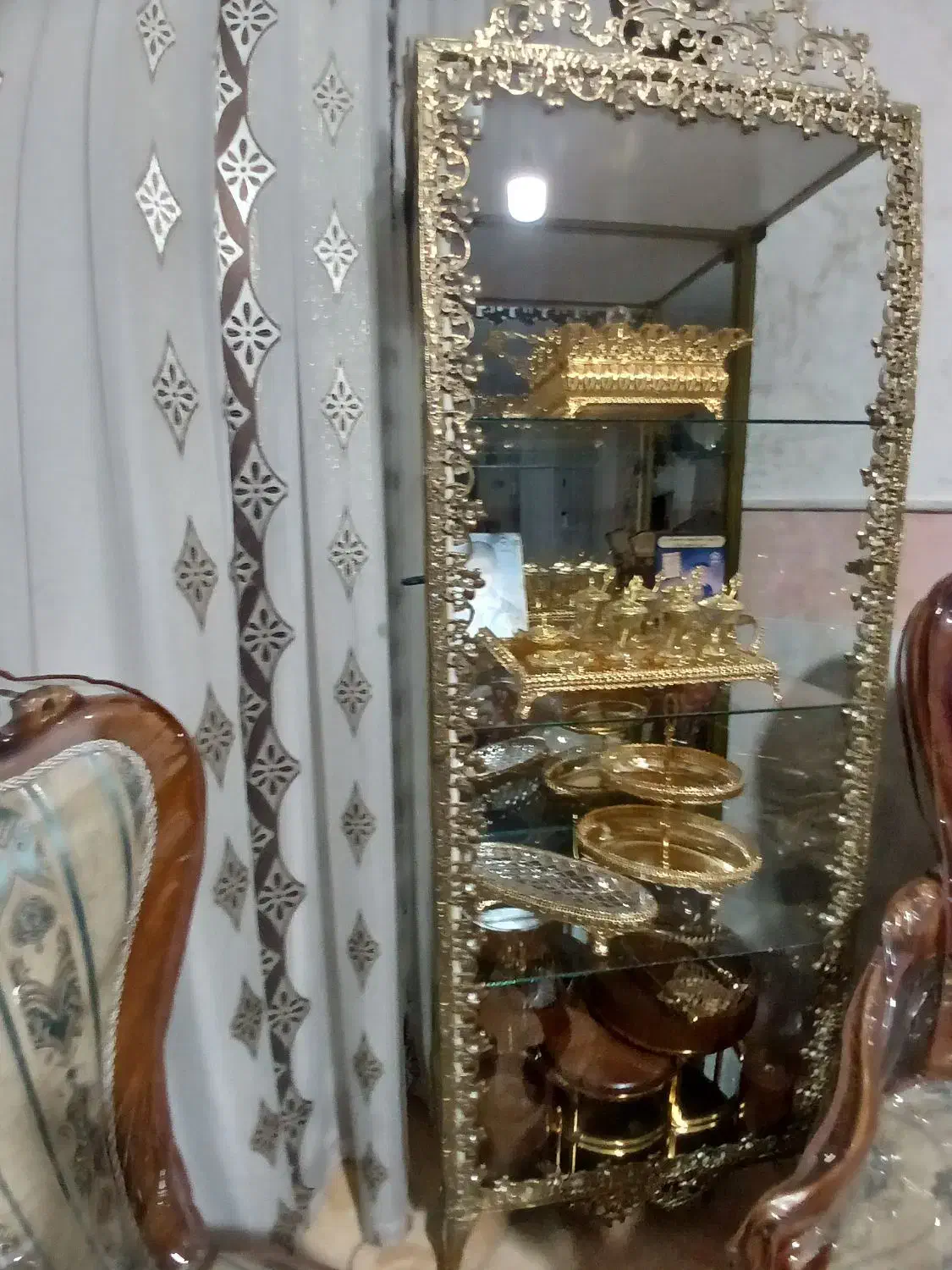 برنز|بوفه، ویترین، کنسول|قم, شاه ابراهیم|دیوار