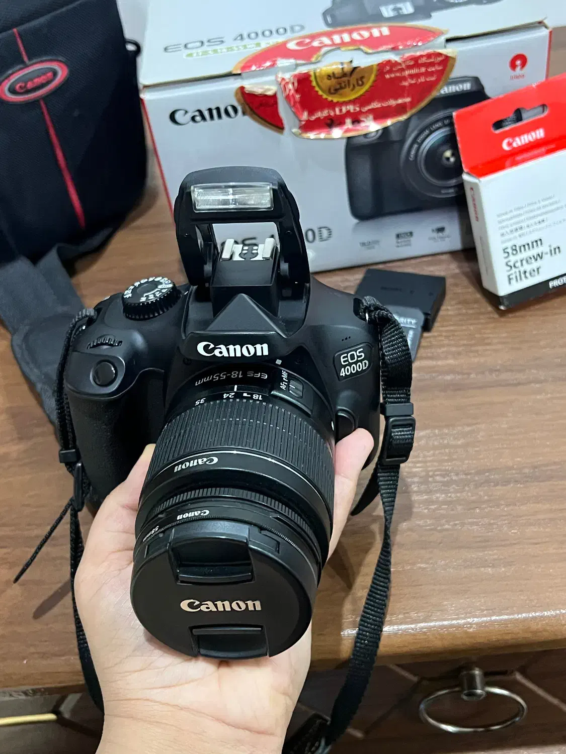 دوربین canonD4000|دوربین عکاسی و فیلم‌برداری|آبادان, |دیوار