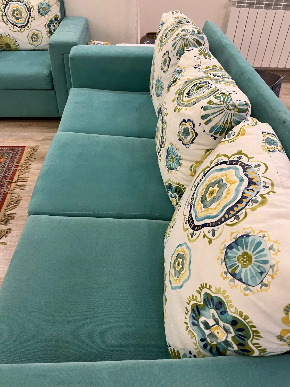 مبلمان راحتی ۷ نفره و ست ناهارخوری ۶ نفره|مبلمان خانگی و میز عسلی|تهران, مینی‌سیتی (شهرک نفت)|دیوار