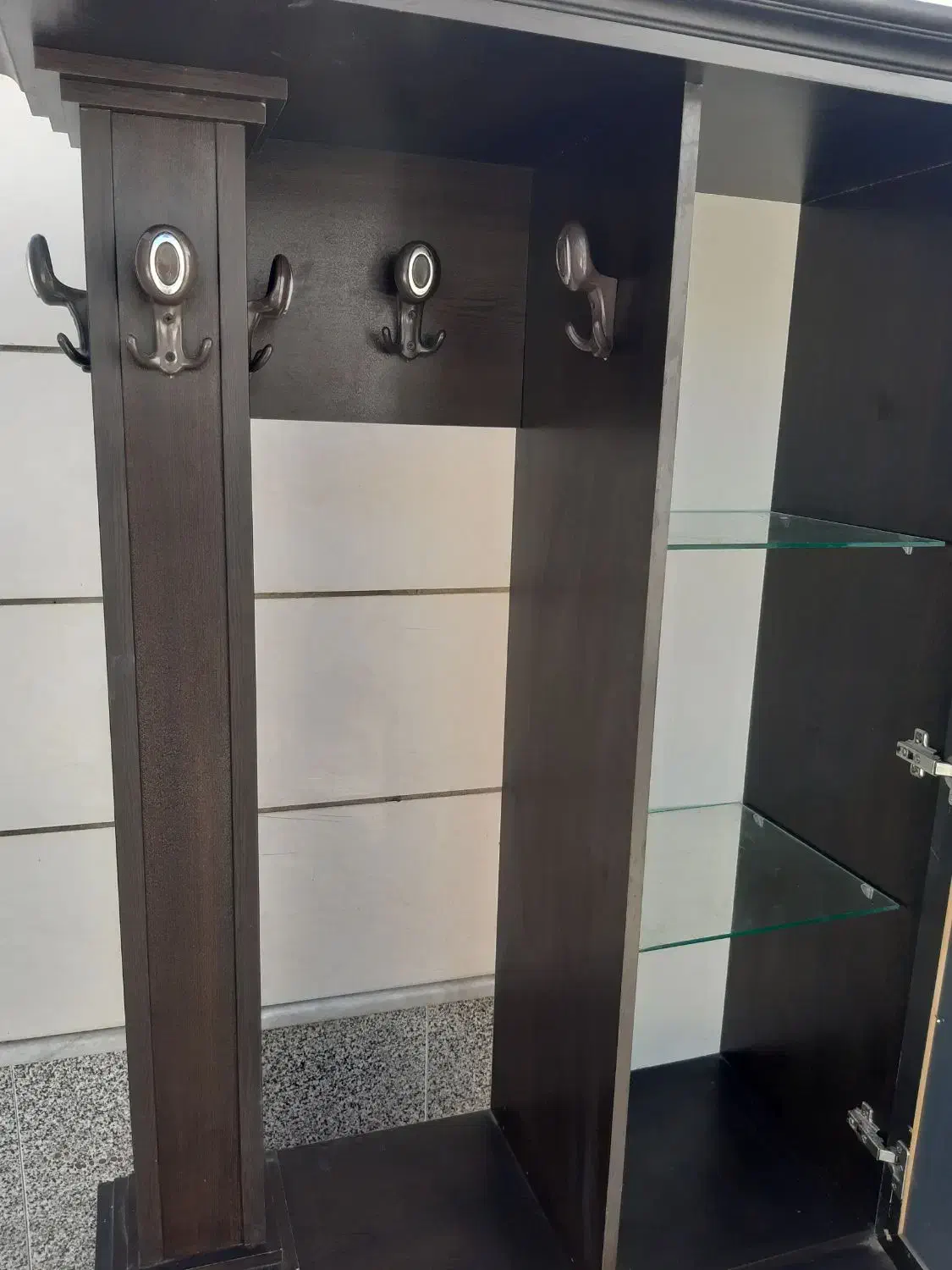 جاکفشی طبقه ای ،اینه دار|جاکفشی، کمد، دراور|تربتحیدریه, پارک پرستار|دیوار