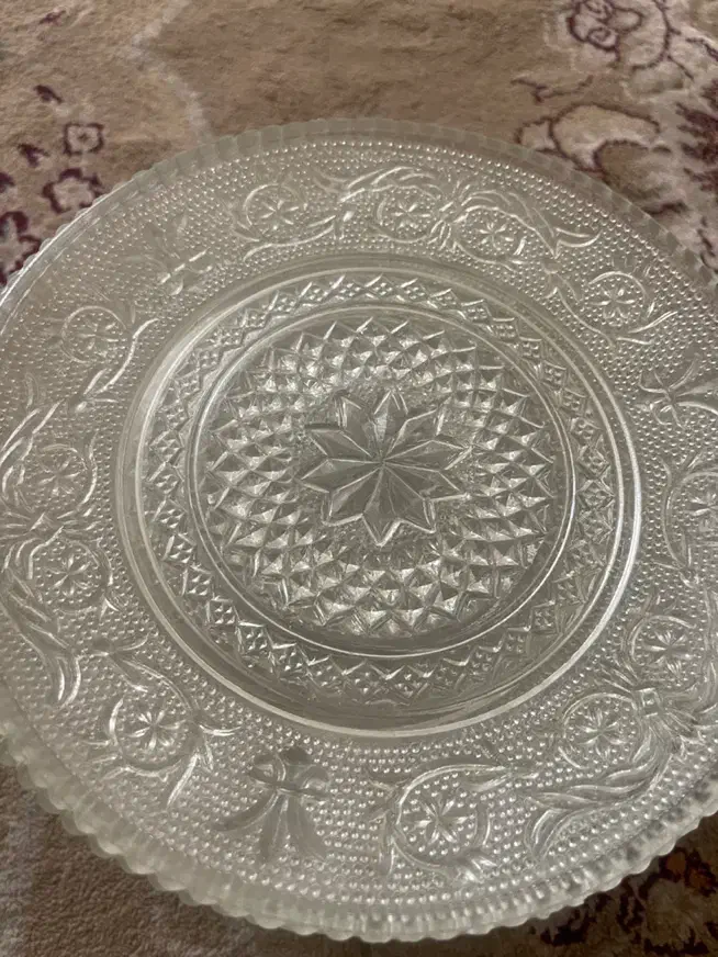 بشقاب بلور آمریکایی|ظروف سرو و پذیرایی|اصفهان, شهرک ولیعصر|دیوار