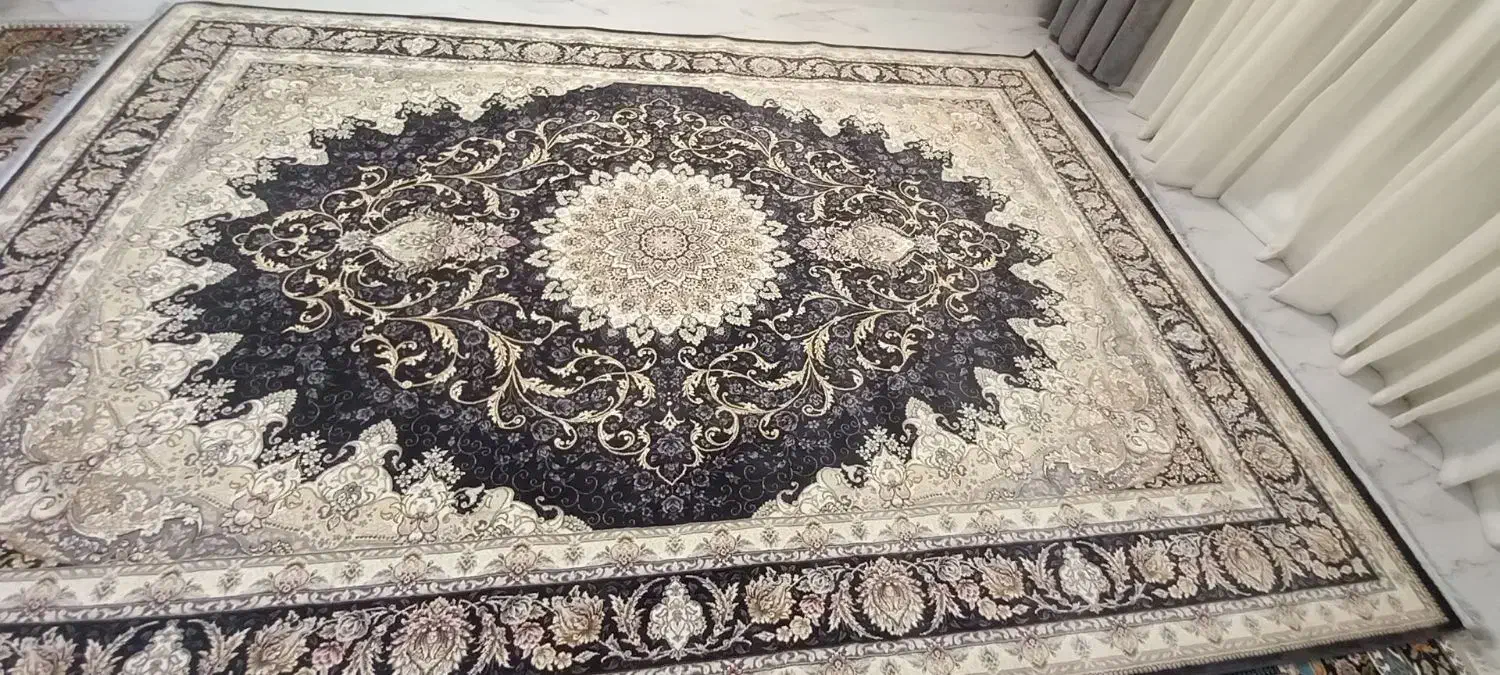 یک جفت فرش ۹ متری ۷۰۰ شانه تراکم ۲۲۵۰|فرش|تربت جام, جامرود|دیوار