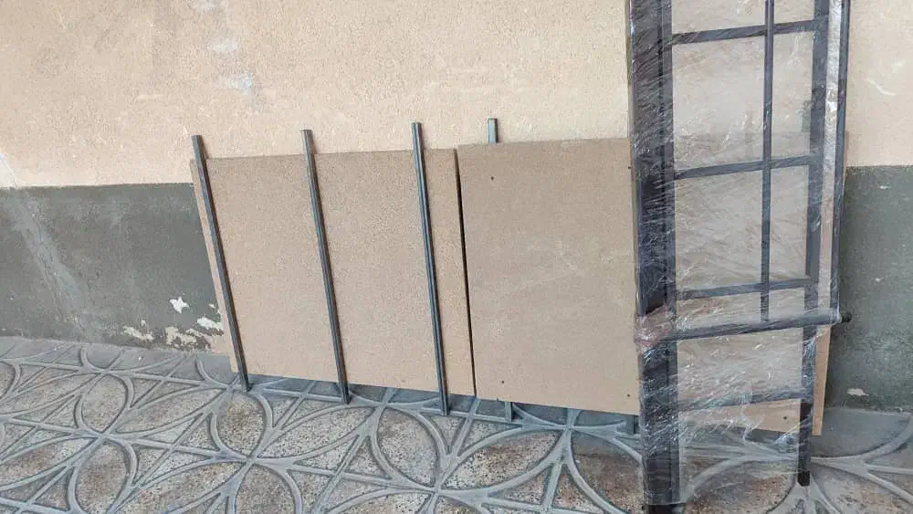 تخت خواب فلزی دوطبقه|تخت و سرویس خواب|مبارکه, |دیوار