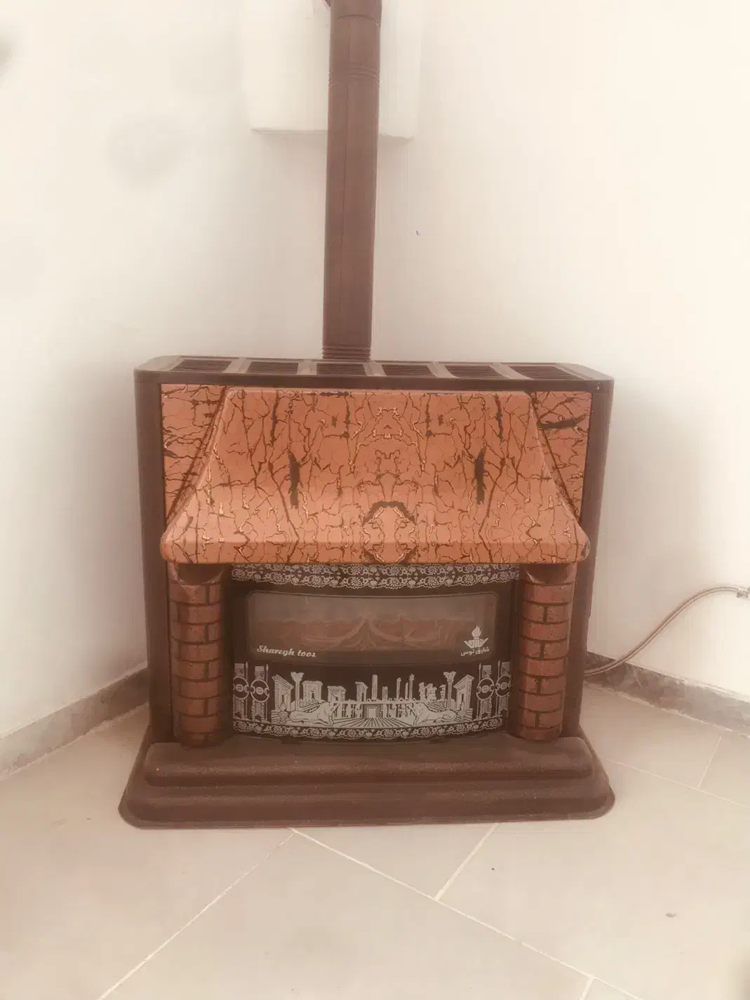 بخاری شومینه|بخاری، هیتر، شومینه|اسفراین, |دیوار