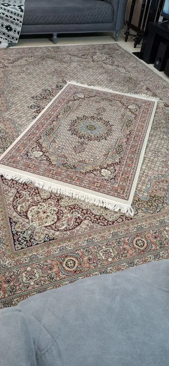فروش فوری ۲ عدد فرش ۹متری + ۲ قالیچه|فرش|مشهد, گلبرگ|دیوار