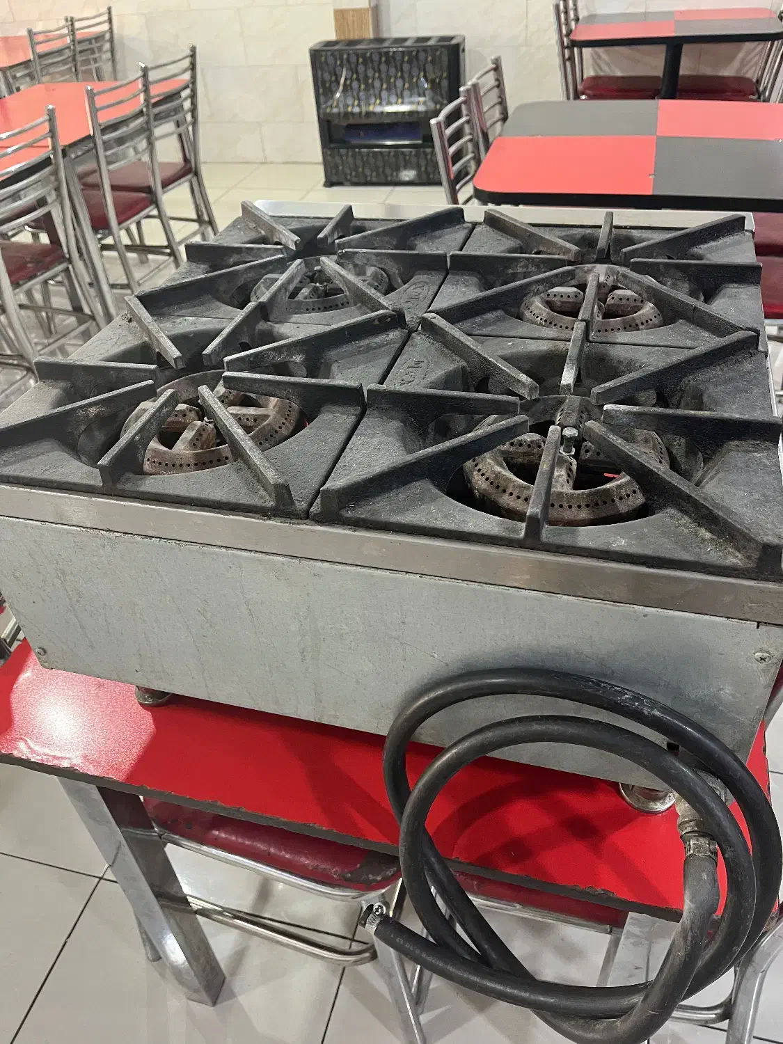 گاز ۴شعله صنعتی مکس|کافی‌شاپ و رستوران|تهران, علم و صنعت|دیوار