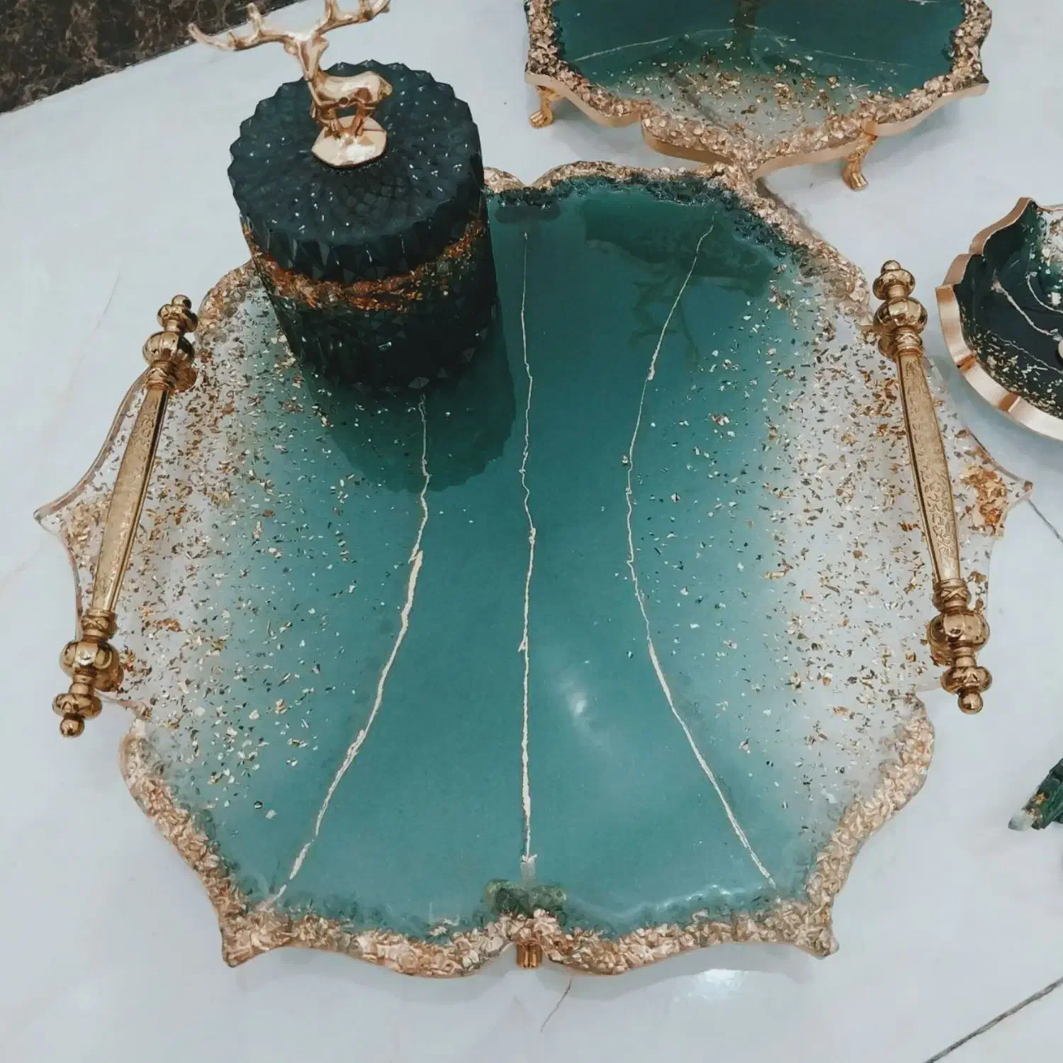 سرویس زمرد|صنایع دستی و سایر لوازم تزئینی|چهاردانگه (تهران), |دیوار