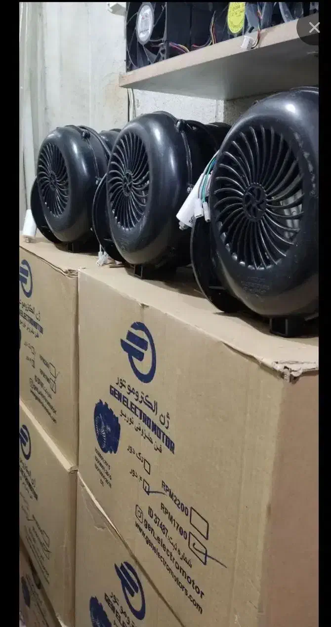 فن هواکش حلزونی ماینرسایلنت هودژن الکتروموتور|قطعات و لوازم جانبی رایانه|ارومیه, |دیوار