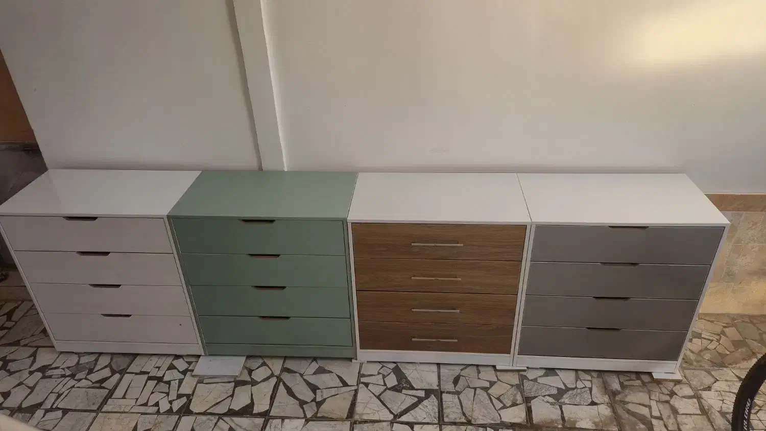 ۴ عدد دراور نو فروشی|جاکفشی، کمد، دراور|آستانه اشرفیه, |دیوار