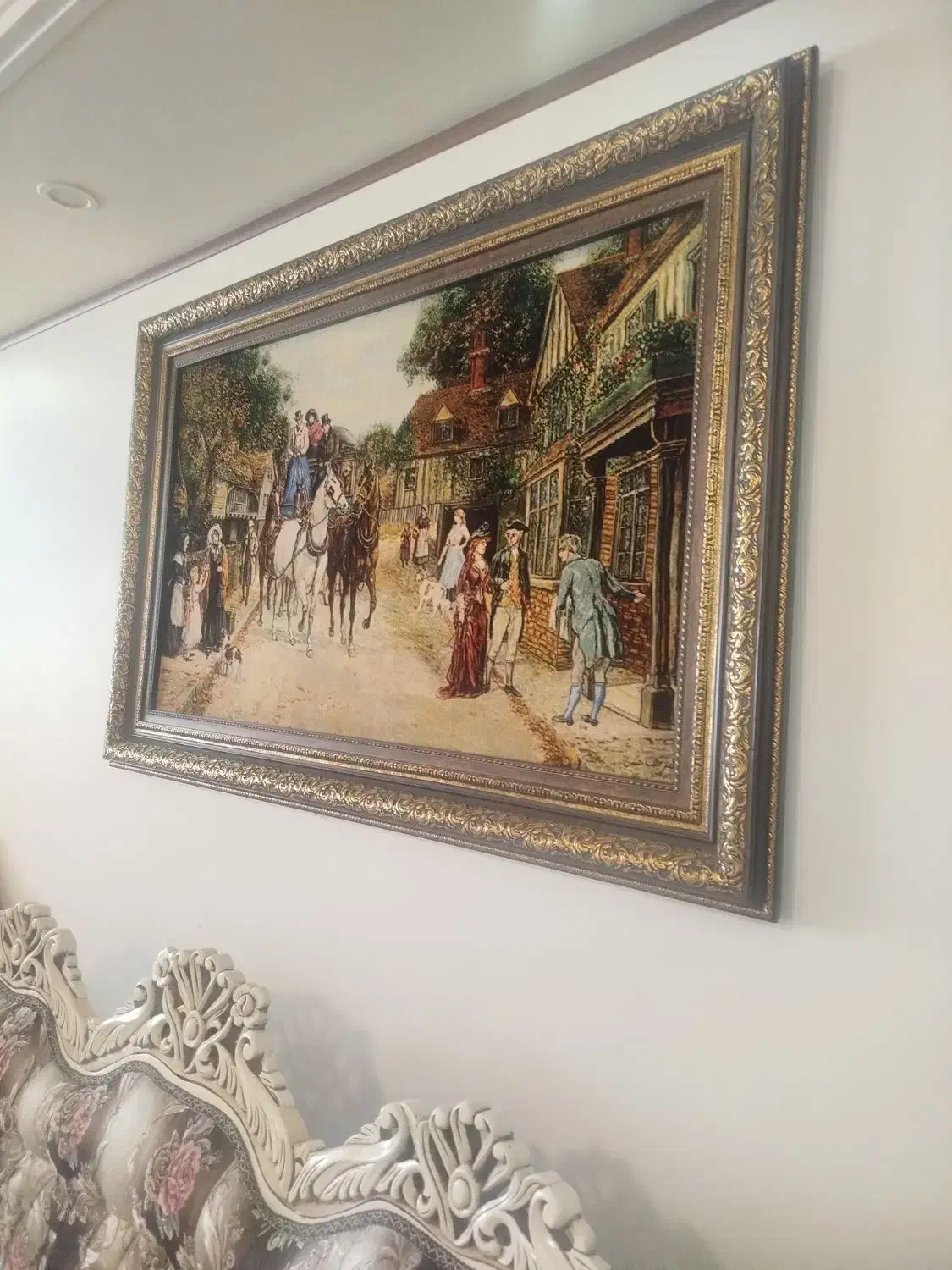 تبلو فرش دست بافت|تابلو فرش|قدس, شهرقدس|دیوار