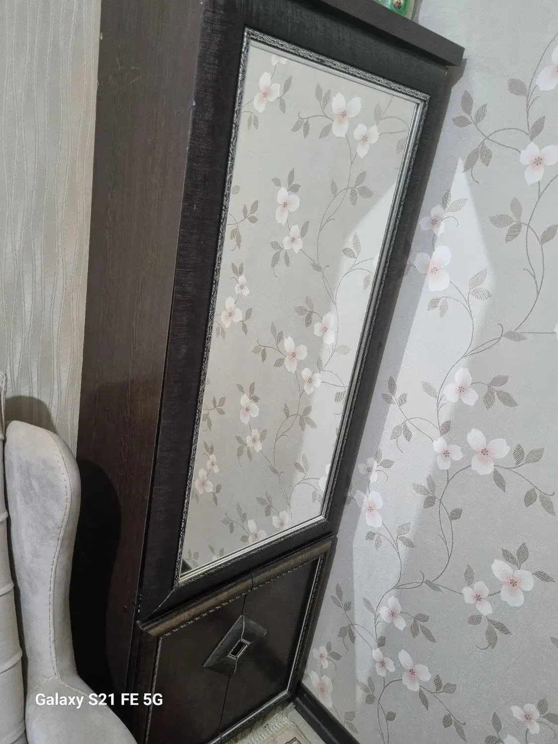 جاکفشی وجاکتابی آینه دارنو|بوفه، ویترین، کنسول|کاشان, دانش|دیوار