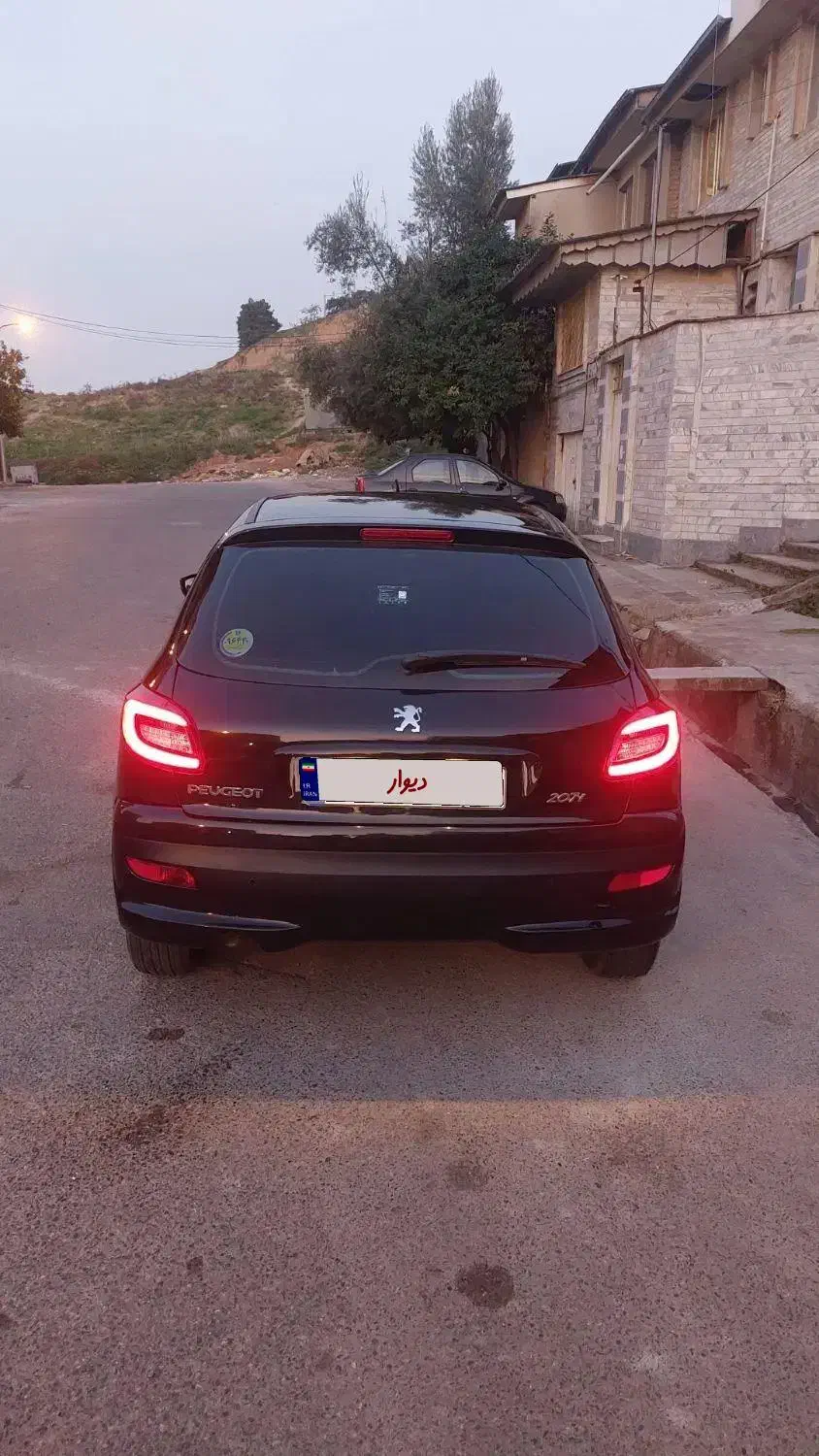 خودرو۲۰۷سقف فلز|خودرو سواری و وانت|گرگان, |دیوار