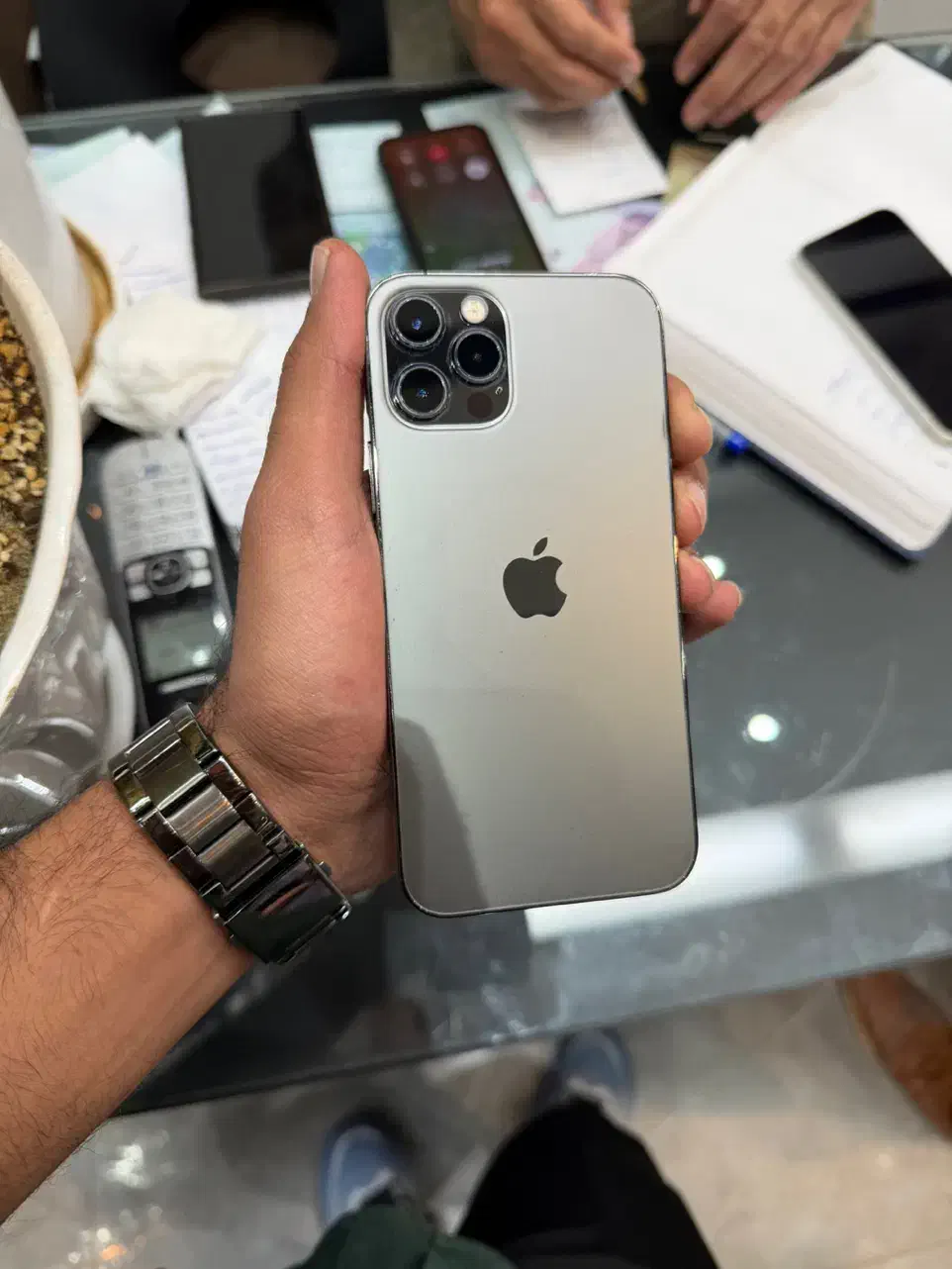 ایفون ۱۲ پرو لاکاغذی 256za|موبایل|مبارکه, |دیوار