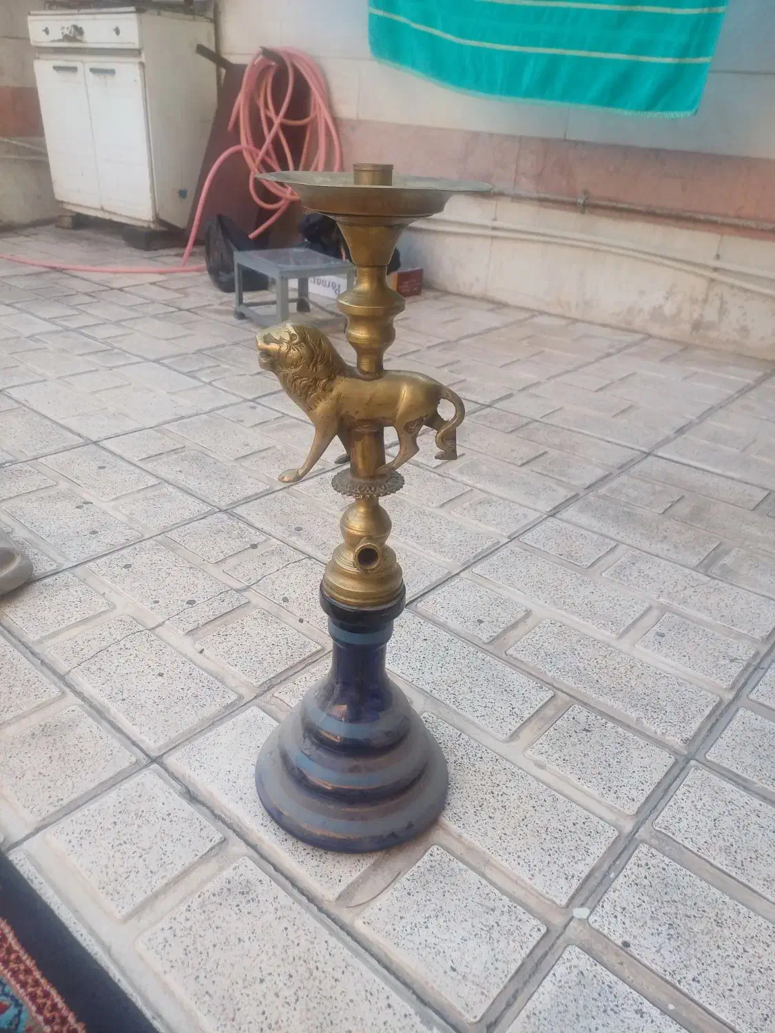 قلیان رخ شیر|کلکسیون اشیاء عتیقه|تهران, مسعودیه|دیوار