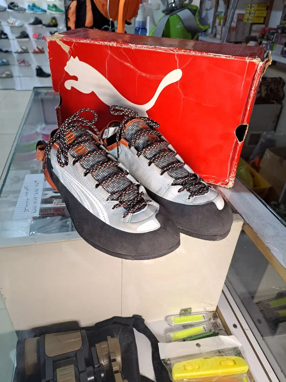 کفش سنگنوردی پوما سایز ۴۲|کوهنوردی و کمپینگ|اراک, |دیوار