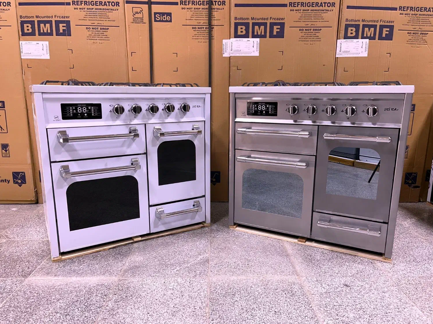 اجاق گاز طرح فر پنج شعله نو.|اجاق گاز و لوازم برقی پختوپز|اسلامشهر, باغ فیض|دیوار