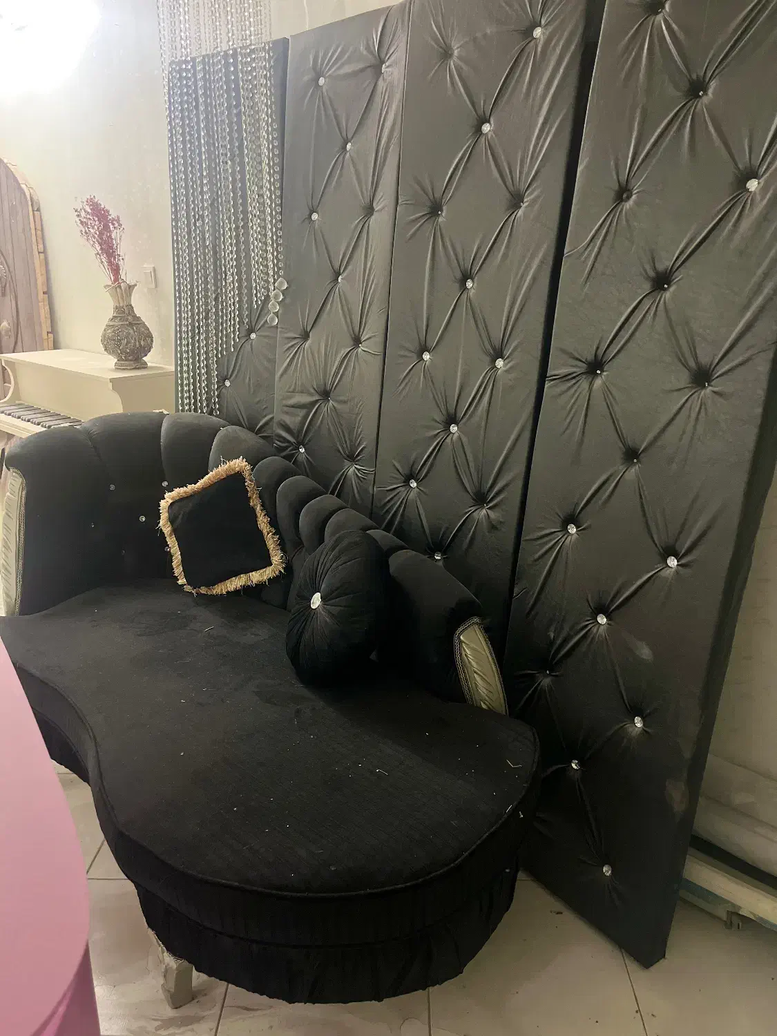 مبل شزلون با بک و آباژور|مبلمان خانگی و میز عسلی|ورامین, ورامین|دیوار