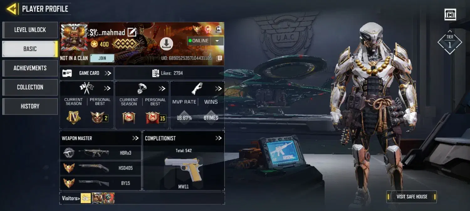 اکانت کالاف|کنسول، بازی ویدئویی و آنلاین|سبزوار, غرب نیروگاه|دیوار