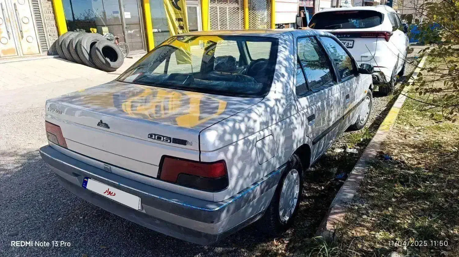پژو 405 نقره ای بدون رنگ|خودرو سواری و وانت|بستان آباد, |دیوار