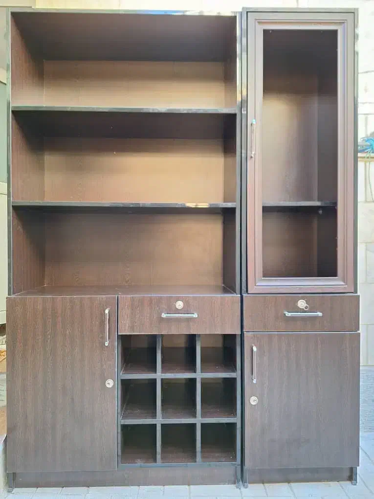 کتابخانه زیبا و جادار|کتابخانه، شلف، قفسههای دیواری|سنندج, |دیوار