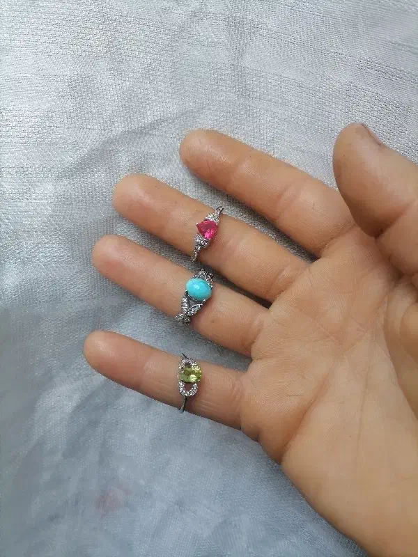 انگشتر نقره مناسب کادو و...|جواهرات|ساوه, |دیوار