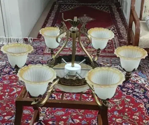 لوستر شکیل|لوستر و چراغ آویز|بروجرد, |دیوار