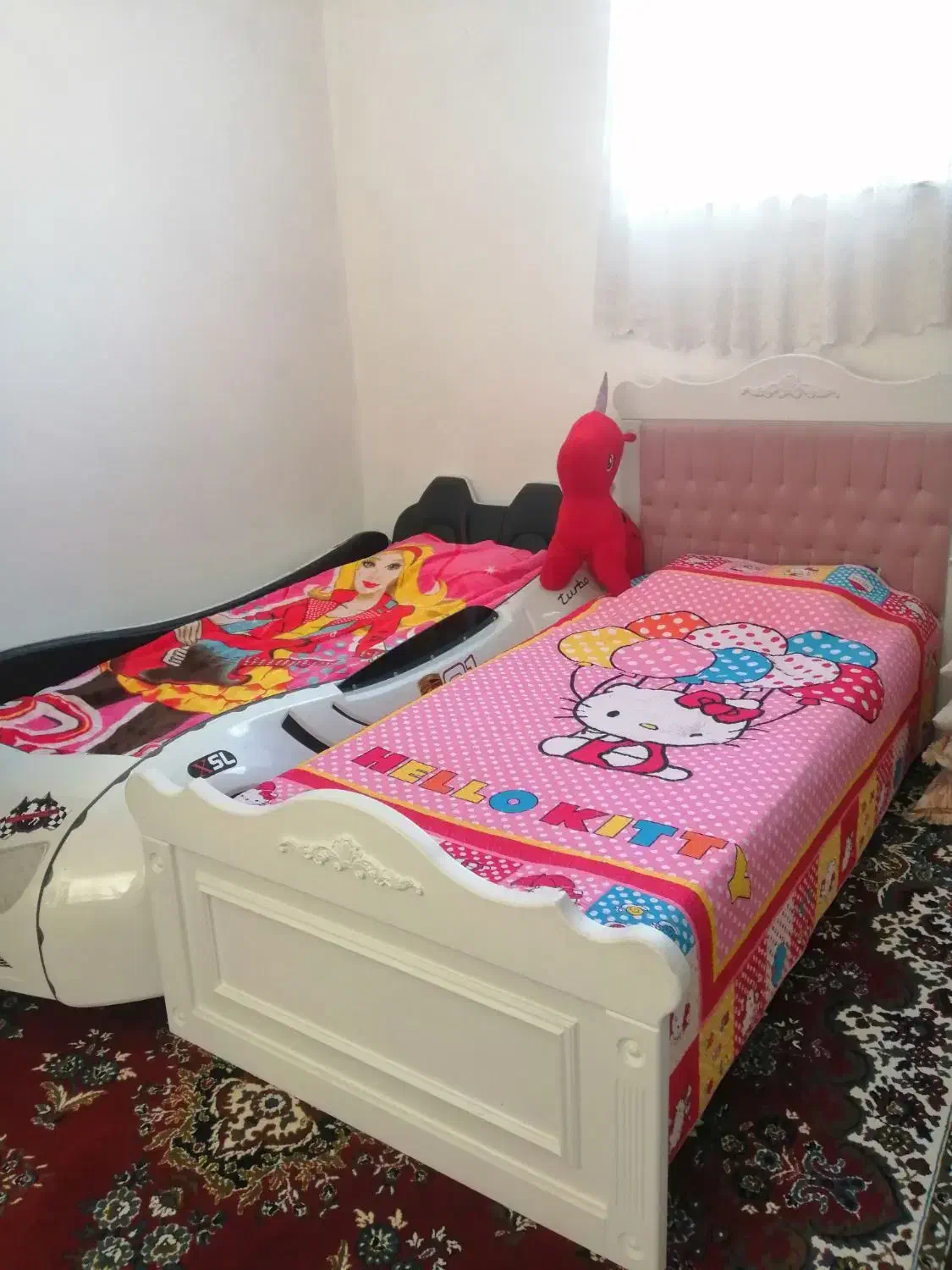 فروش 2عدد تخت دخترانه سالم|تخت و سرویس خواب|سنندج, |دیوار