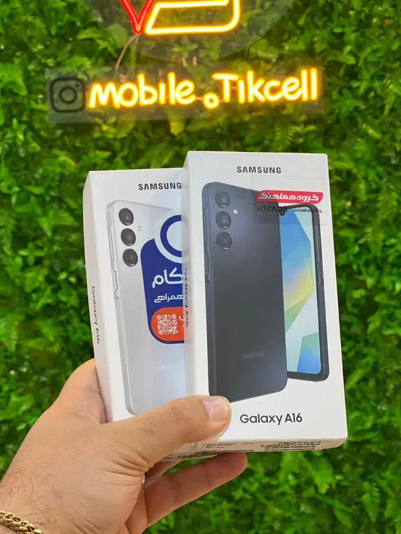 گوشی سامسونگ A16 حافظه 128 گیگ رام 6 صفر پلمپ|موبایل|رشت, نیروی دریایی|دیوار