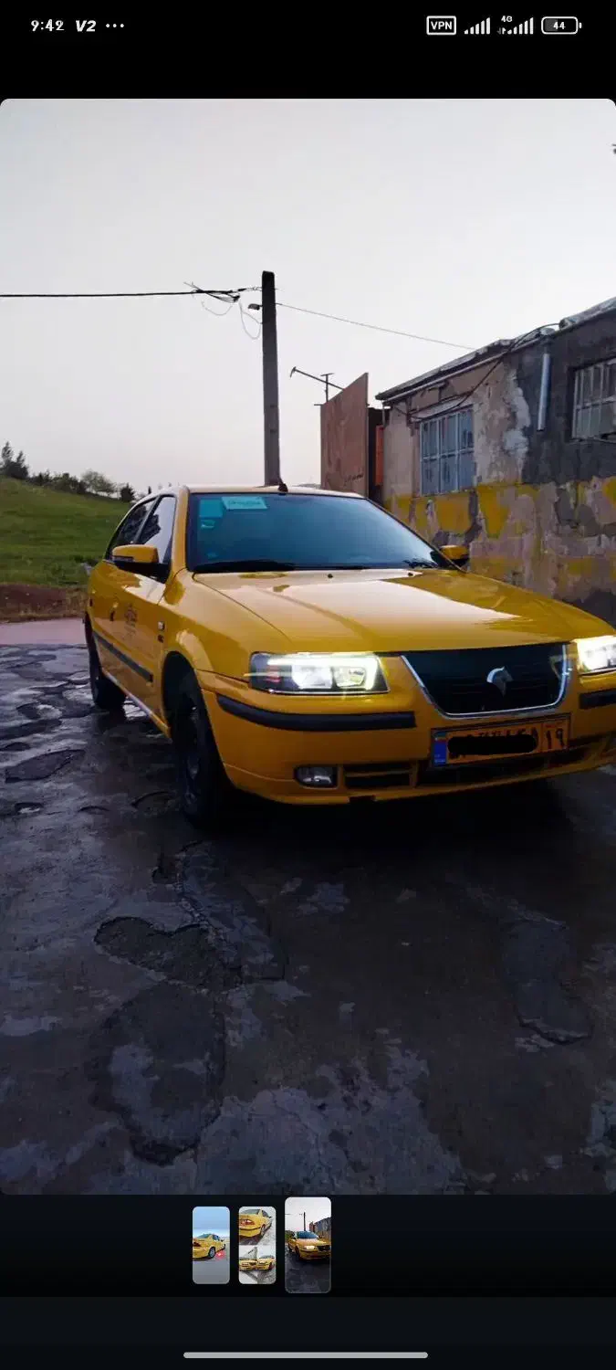 تاکسی سمند گردشی|خودرو سواری و وانت|کرمانشاه, |دیوار