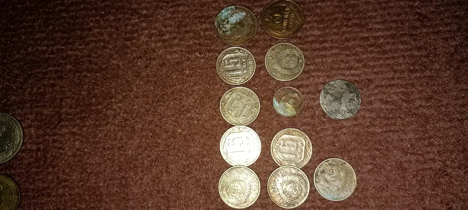 سکه قدیم|کلکسیون سکه، تمبر، اسکناس|گمیشان, |دیوار