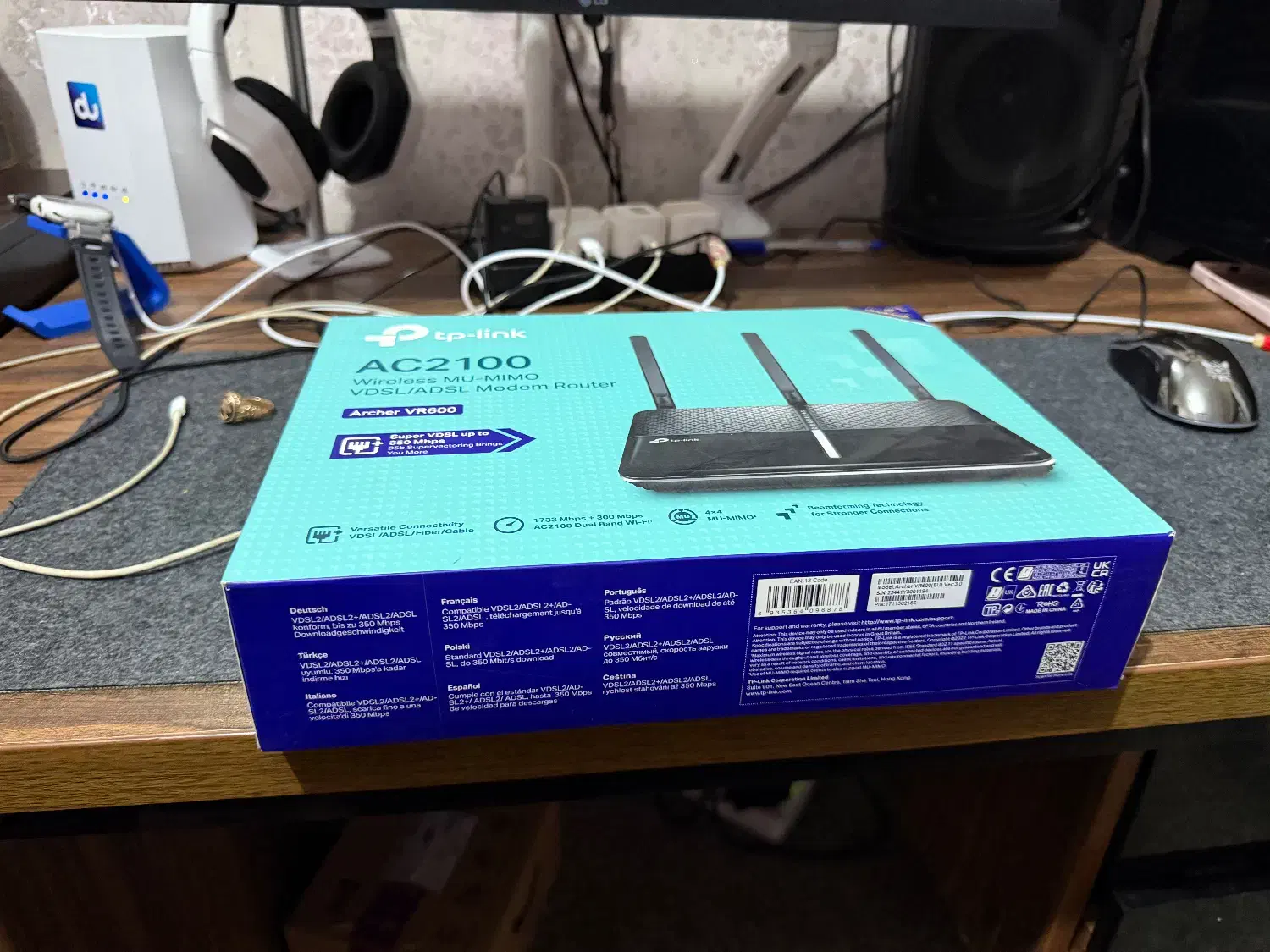 فروش روتر بی سیم تی پی لینک مدل Archer VR600|مودم و تجهیزات شبکه|رشت, لاکان شهر|دیوار