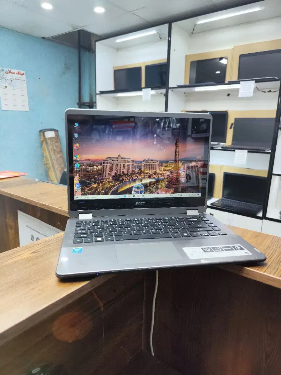 لپ تاپ تاچ 360 acer پردازنده core i7|رایانه همراه|بهارستان, |دیوار
