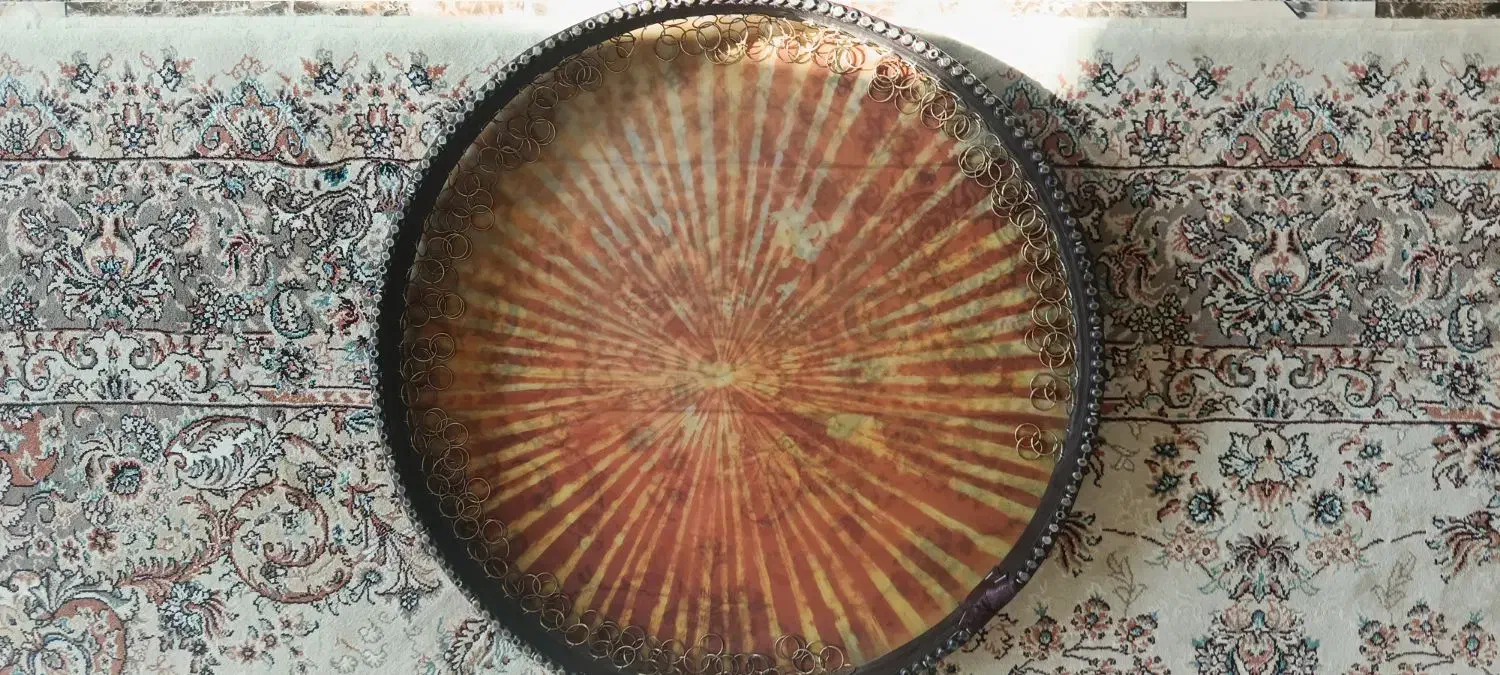 دف سالم|سازهای سنتی|مریوان, |دیوار