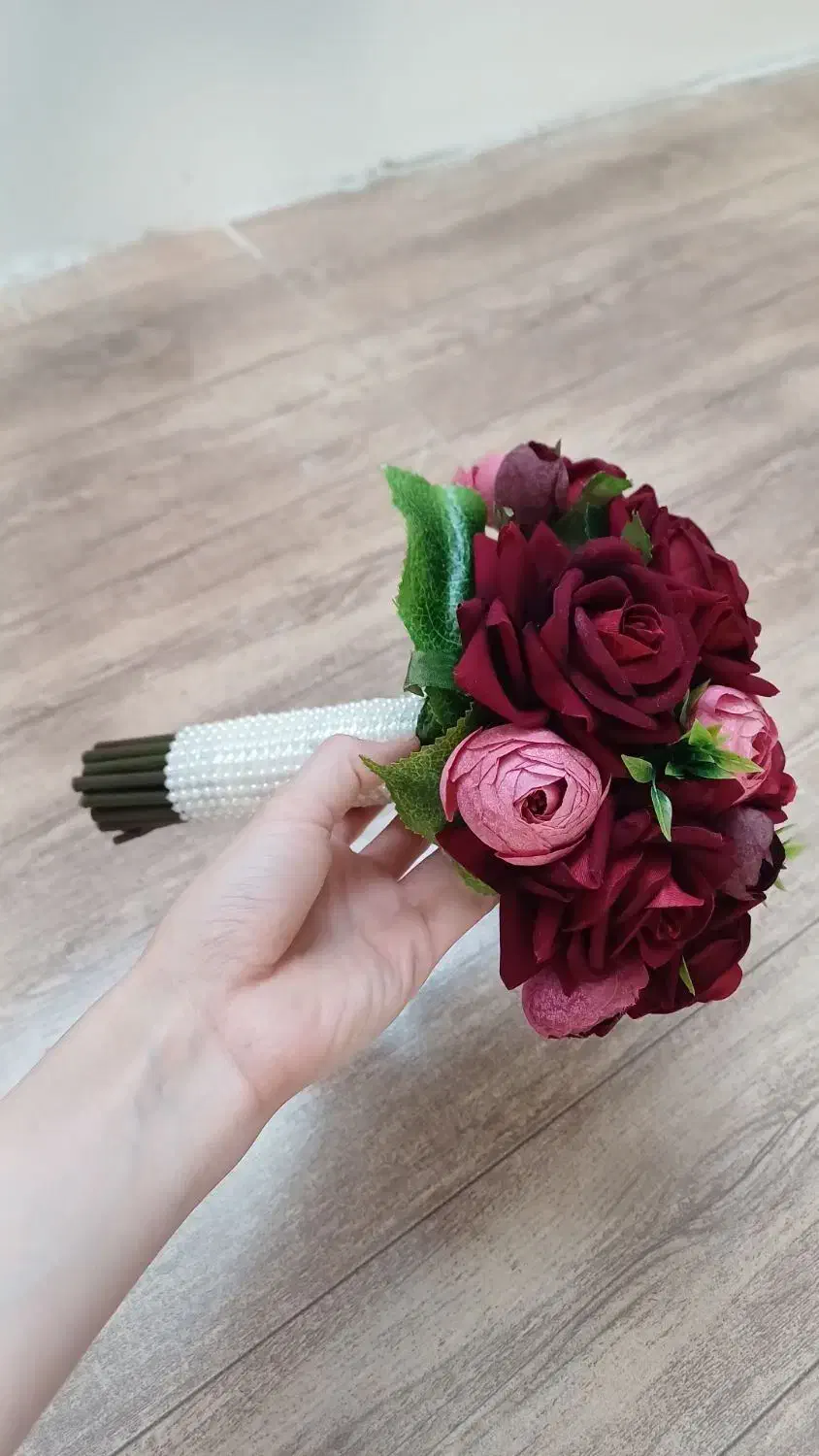 دسته رز و پیونی کرایه|گل مصنوعی|مشهد, ایثارگران|دیوار