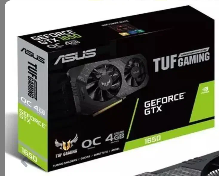 کارت گرافیک  ASUS TUF GTX 1650 4G GAMING|قطعات و لوازم جانبی رایانه|بندرعباس, |دیوار