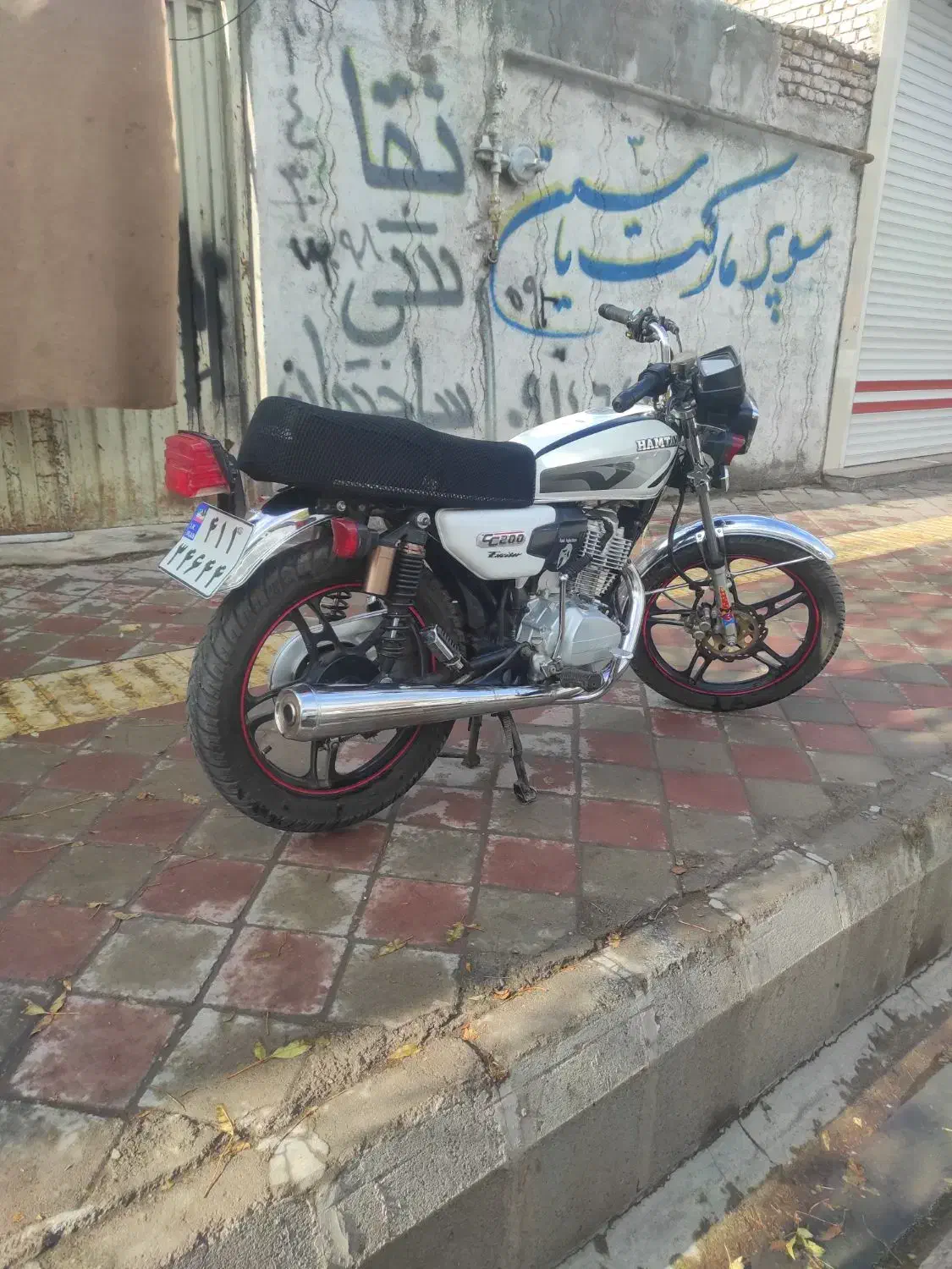 موتورسیکلت 200ccهمتاز مدل1401|موتورسیکلت|هریس, |دیوار