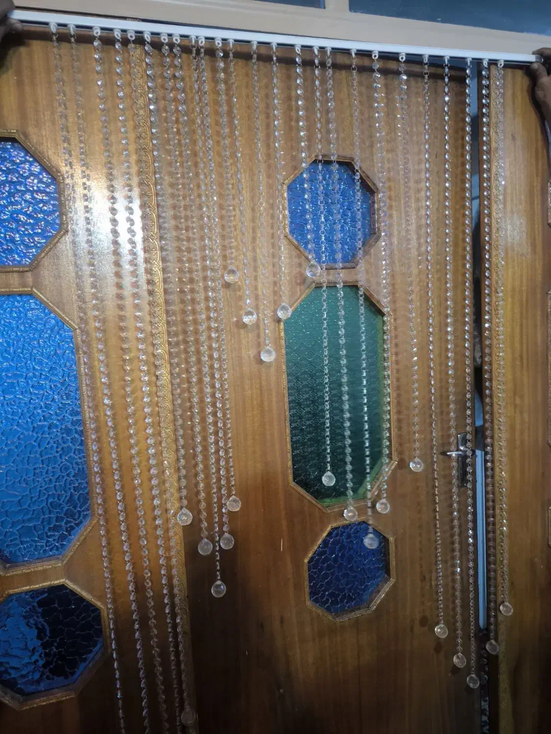 پرده کریستال قابل تنظیم|پرده، رانر، رومیزی|کرمان, |دیوار