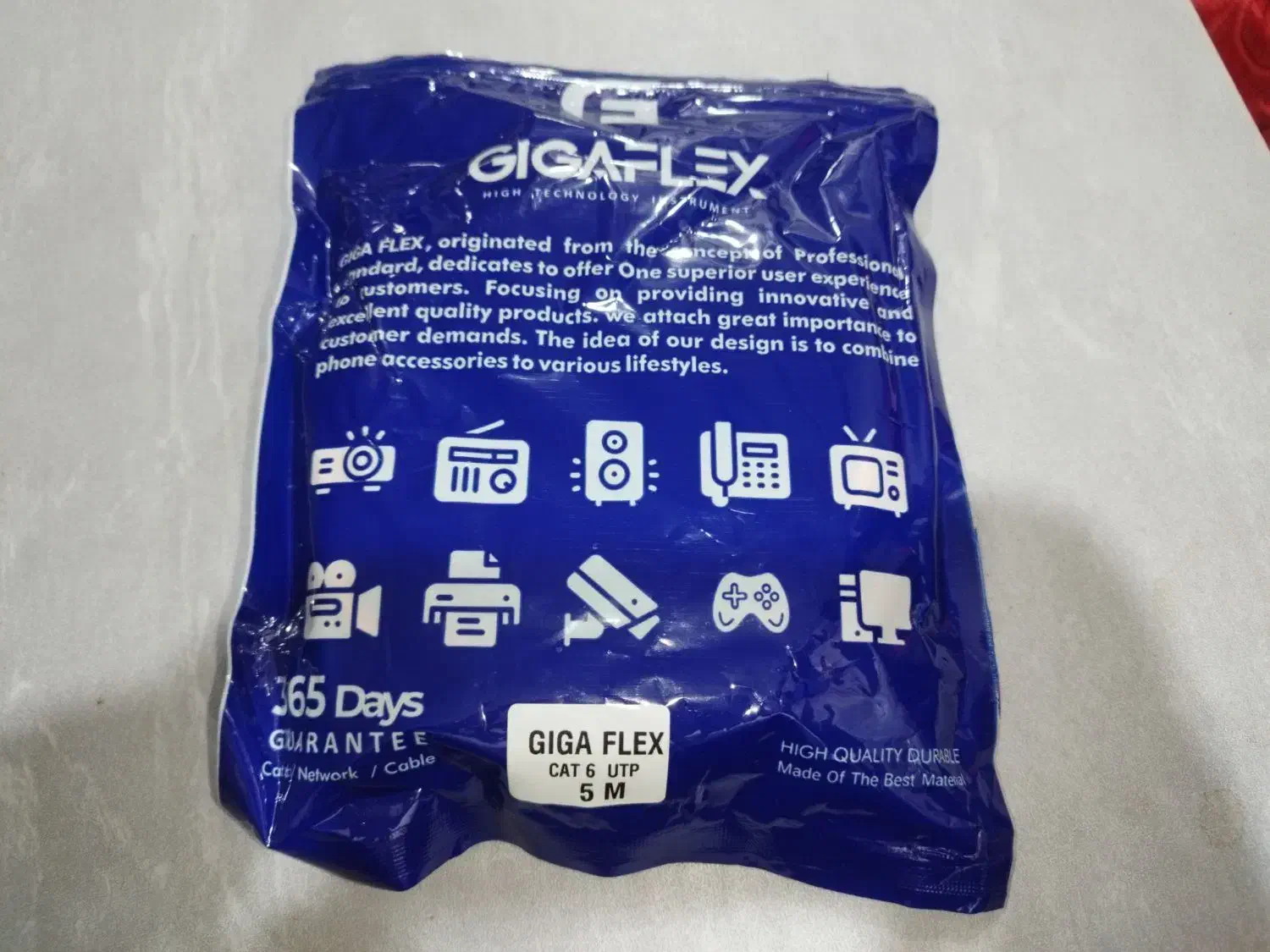 5متر کابل CAT6|مودم و تجهیزات شبکه|برازجان, |دیوار