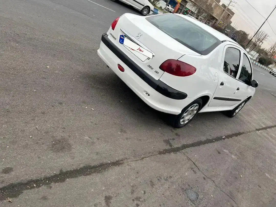 ۲۰۶sdمدل ۹۶|خودرو سواری و وانت|کرمانشاه, |دیوار