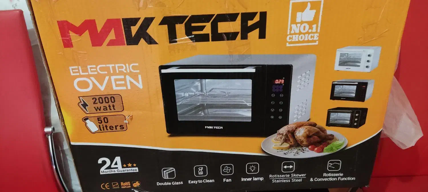 توستر ۵۰ لیتری مک تک اصلی|اجاق گاز و لوازم برقی پخت‌وپز|تاکستان, |دیوار