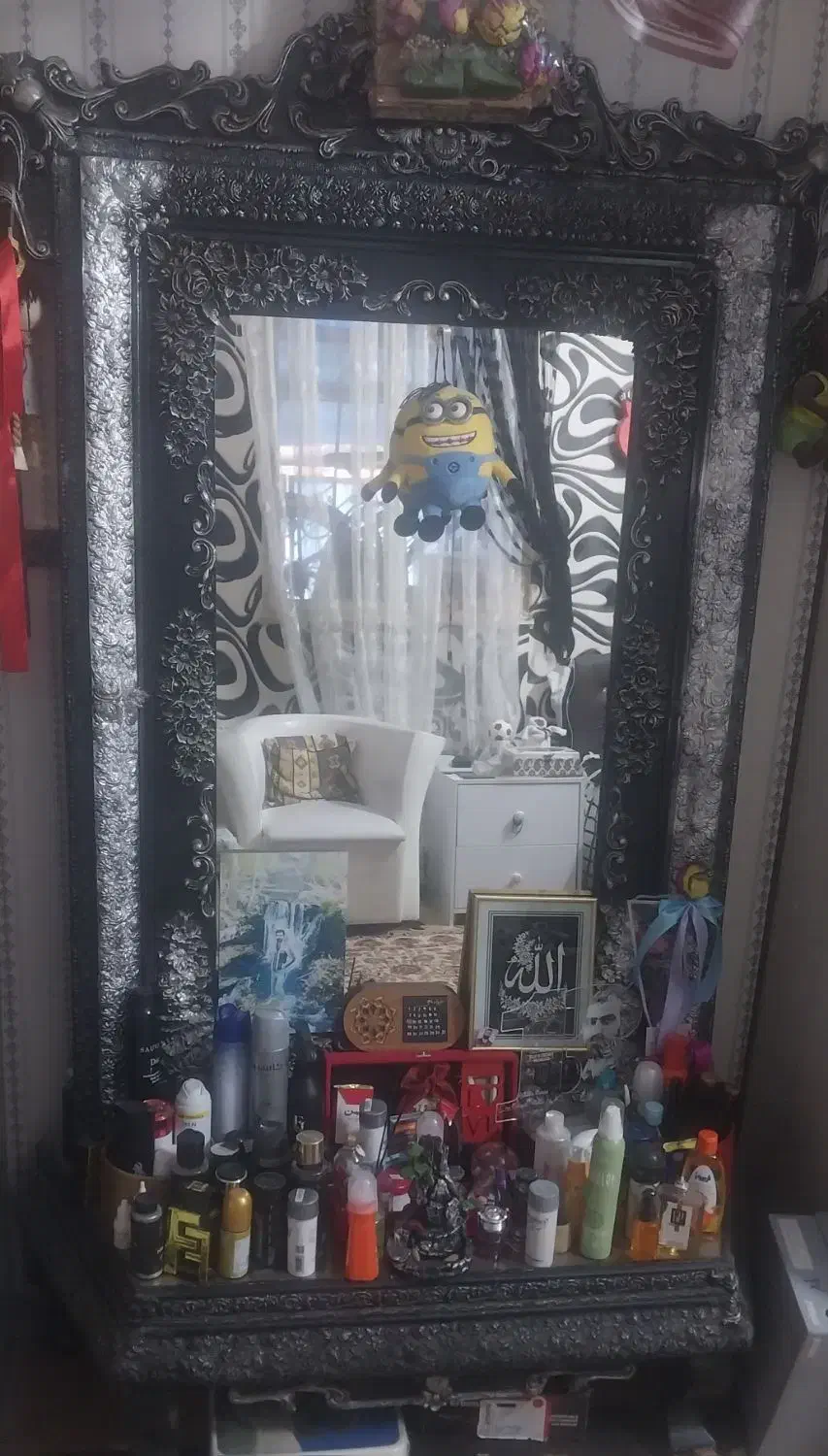 آینه و کنسول|بوفه، ویترین، کنسول|گلبهار, شهر جدید گلبهار|دیوار