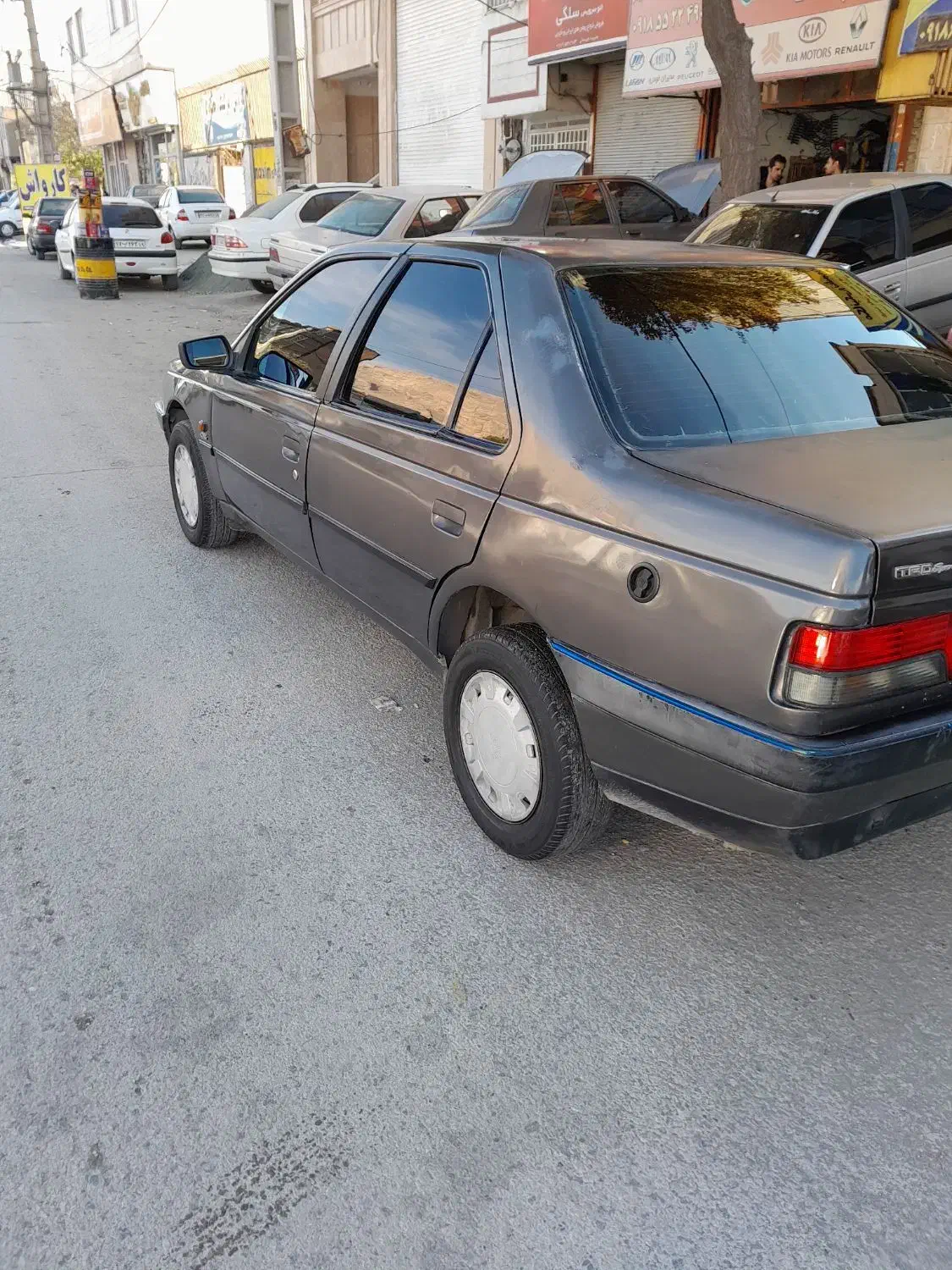 پژو روا مدل 85 دوگانه فابریک . شاسی سالم|خودرو سواری و وانت|کرمانشاه, |دیوار