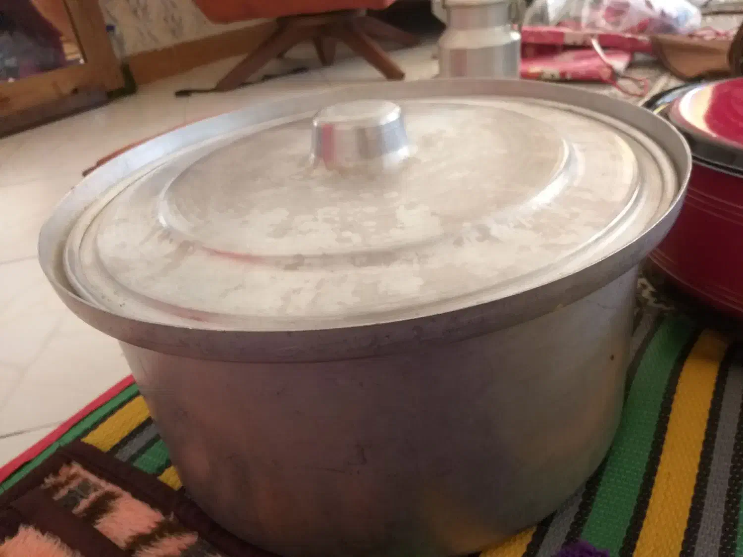 قابلمه بزرگ سایز ۴۴ درحد نو عمقش20|ظروف پختوپز|محمدشهر, همایون ویلا|دیوار