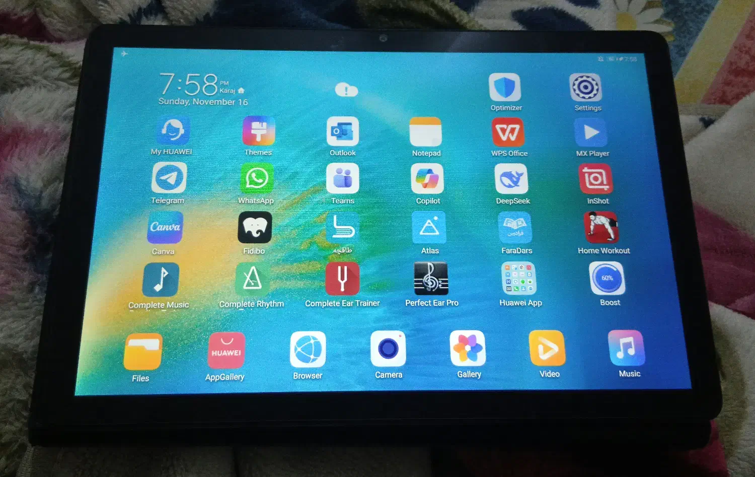 تبلت Huawei‌ MatePad T10s اسپیکر Harman Kardon|تبلت|تهران, فلسطین (میدان انقلاب)|دیوار