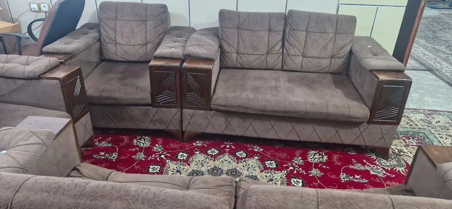 مبلمان 7 نفره|مبلمان خانگی و میز عسلی|میناب, |دیوار