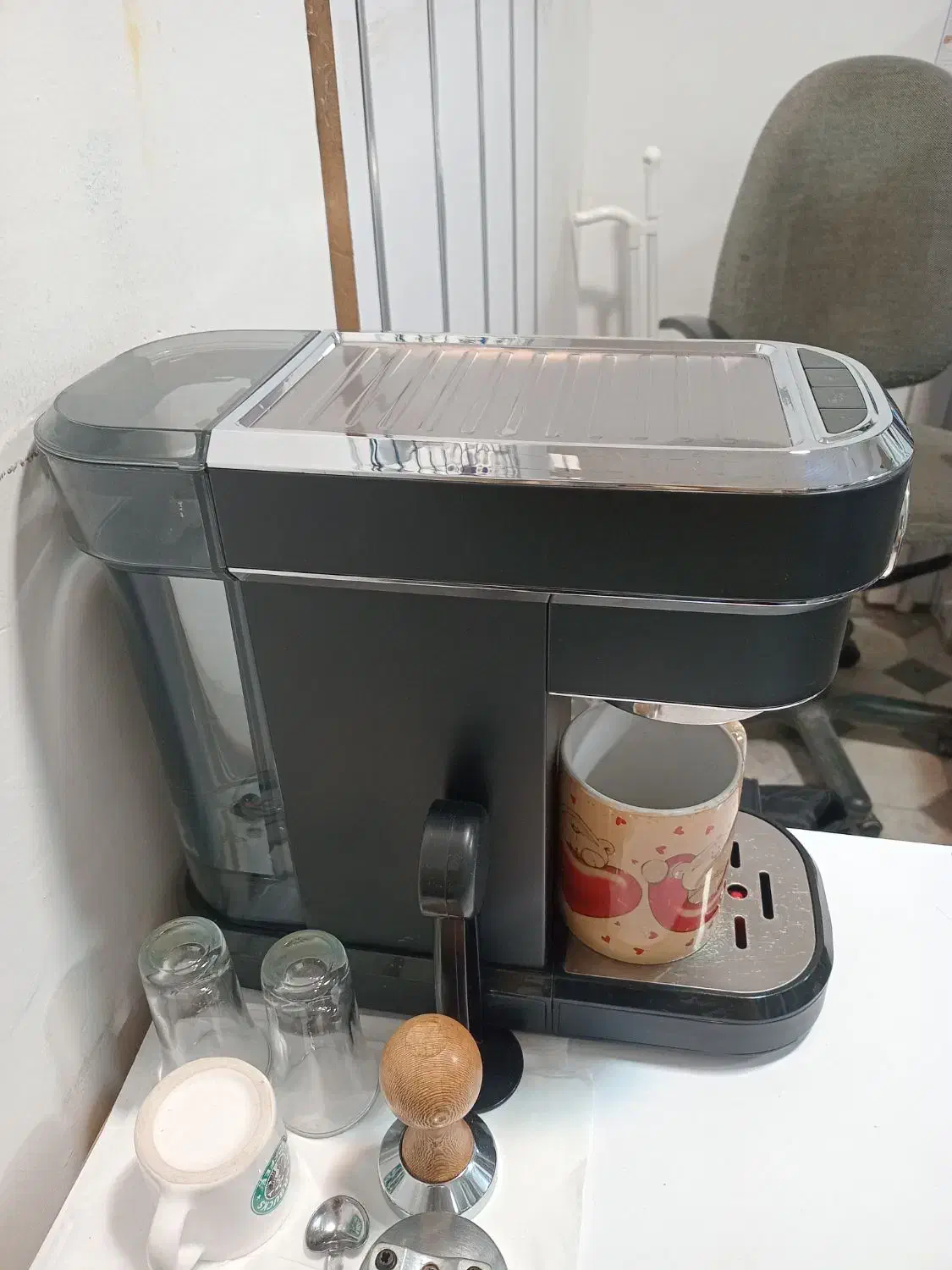 اسپرسوساز مباشی مدل ۲۰۱۶ درحد نو|سماور، چایساز، قهوهساز|گنبد کاووس, |دیوار