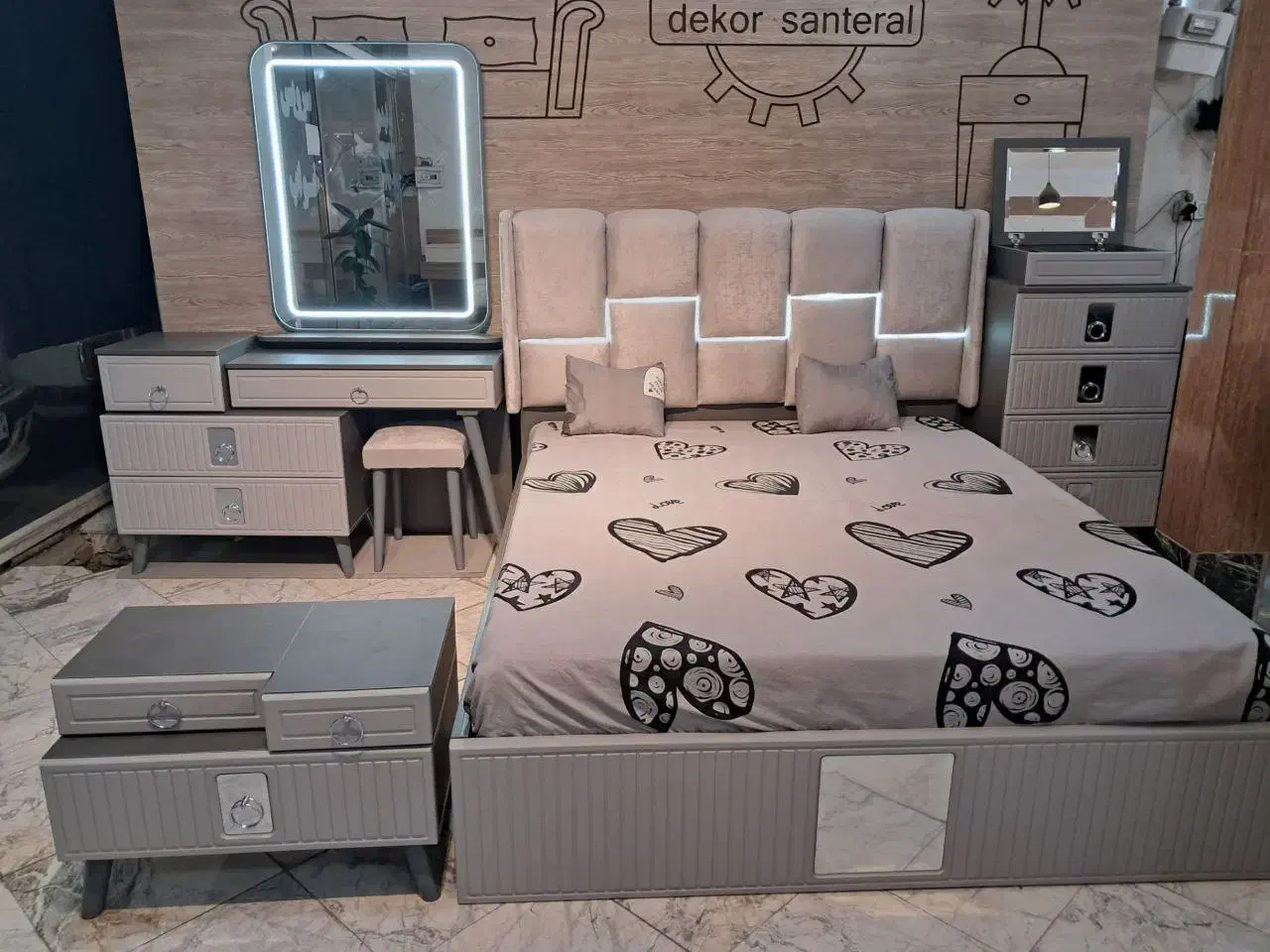 سرویس خواب وزرا اقساط|تخت و سرویس خواب|شاهین‌شهر, خبرنگار|دیوار