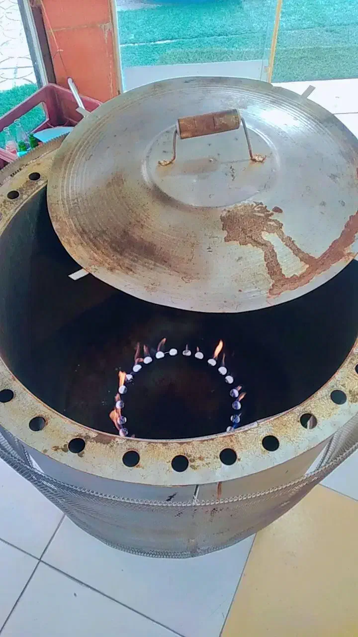 فروش تنور گازی بزرگ 5نان|اجاق گاز و لوازم برقی پختوپز|دورود, |دیوار