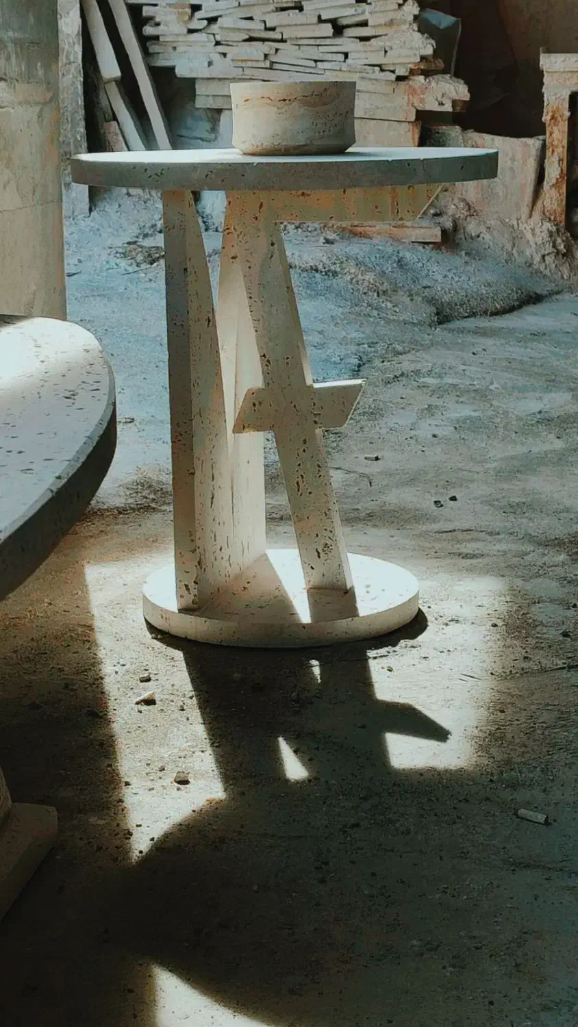 میز سنگی|مصالح و تجهیزات ساختمان|باقرشهر, |دیوار