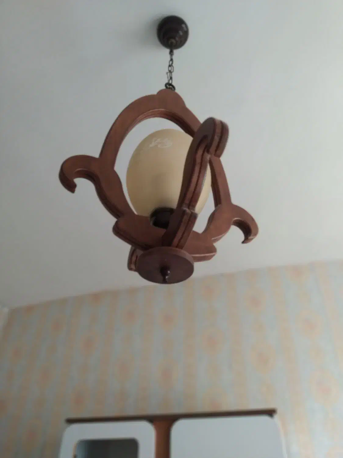 ست لوستر چوبی شیک|لوستر و چراغ آویز|کرمانشاه, |دیوار